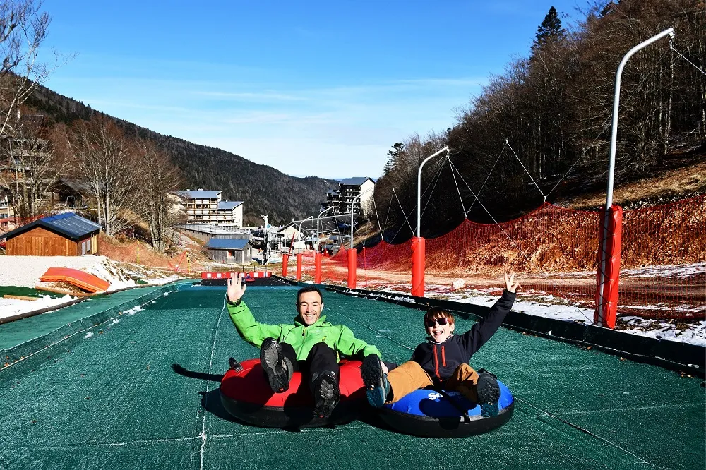 Tubing 5 descentes + 1 descente offerte (unique)